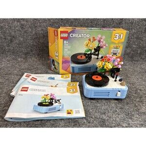 Lego Creator 31172 LEGO Record Player with Flowers (3 in 1, microphone,radio)